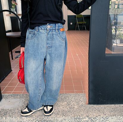 新品 ボトムス ジーンズ デニムズボン ズボン パンツ 80-150cm