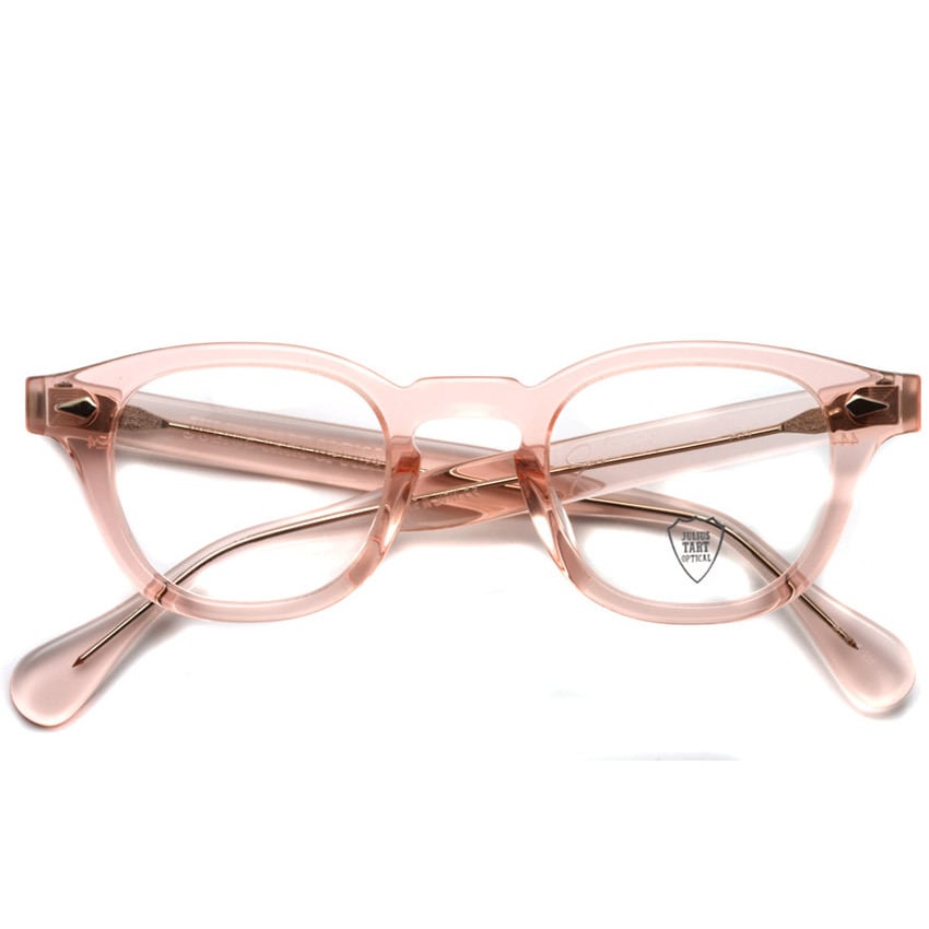 JULIUS TART OPTICAL / AR ブリッジ:24ｍｍ / Flesh Pink クリア