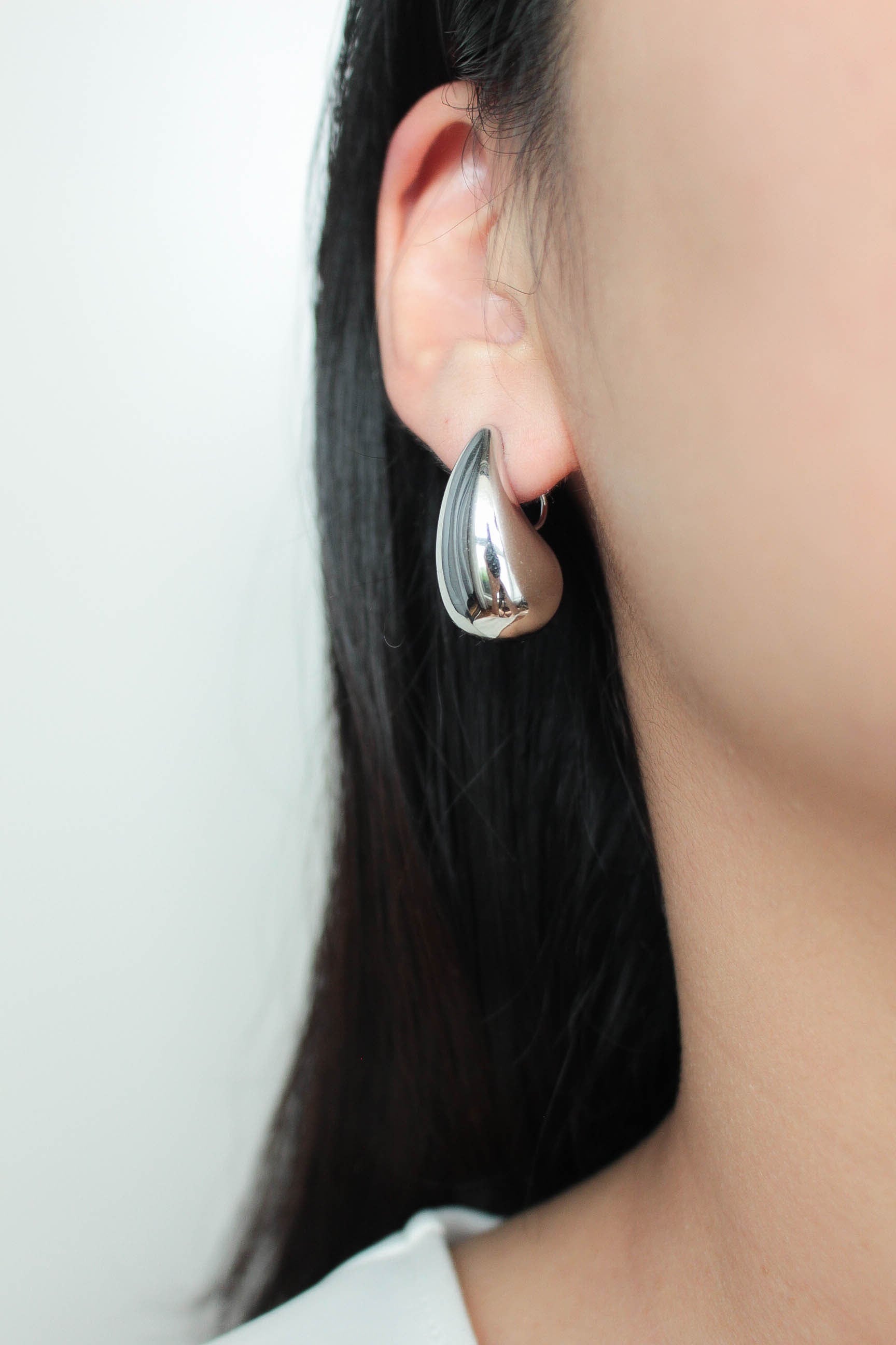 Big Drop Earring | ebine(エビネ)|金属アレルギー対応アクセサリー