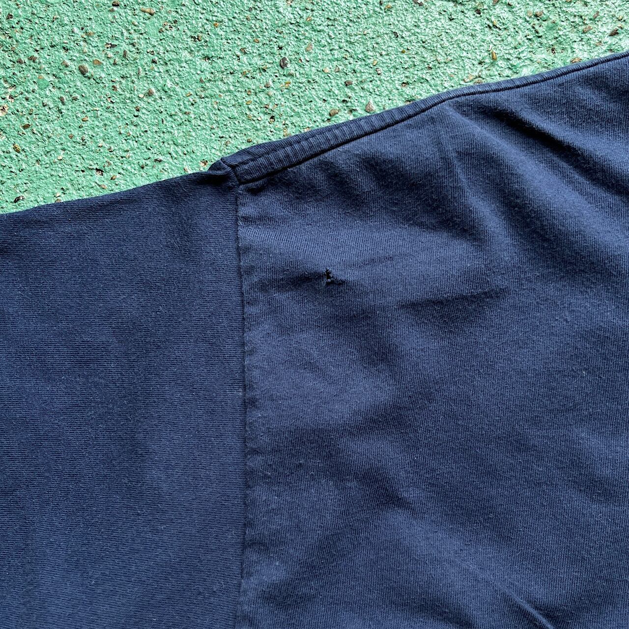 00年代 NIKE ナイキ スモールスウォッシュ 刺繍 Tシャツ メンズXL 古着
