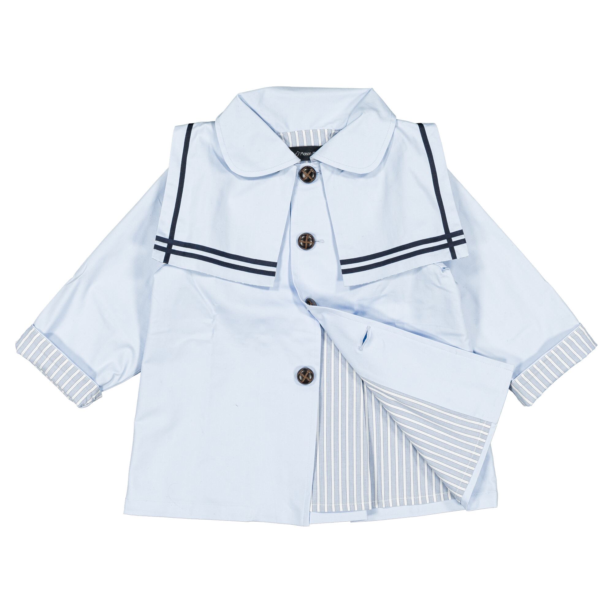 【予約・特典あり】Maison Marelle / Jacket PRONY- blue sky / 18m~5Y