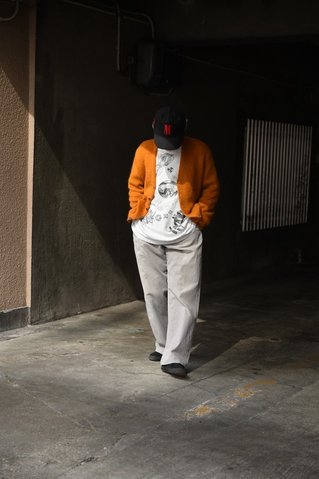 OK／60's "unknown" nice fade cotton work pants