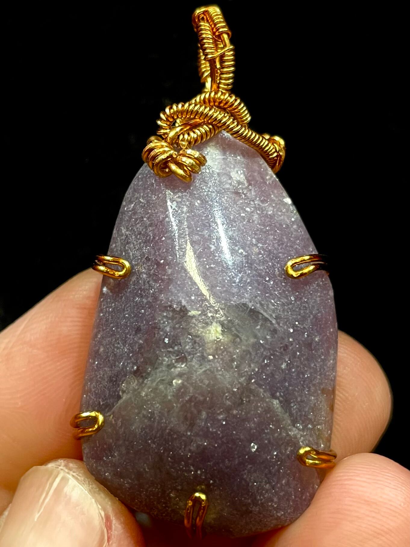 14) 採掘初期「ユーフォラライト44」ペンダントB