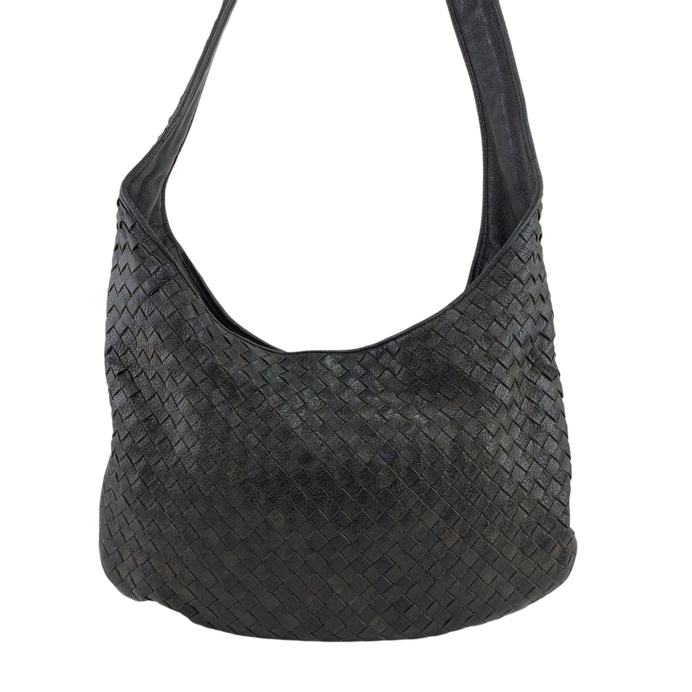 Bottega Veneta ボッテガ・ヴェネタ ショルダーバッグ カーキ レザー