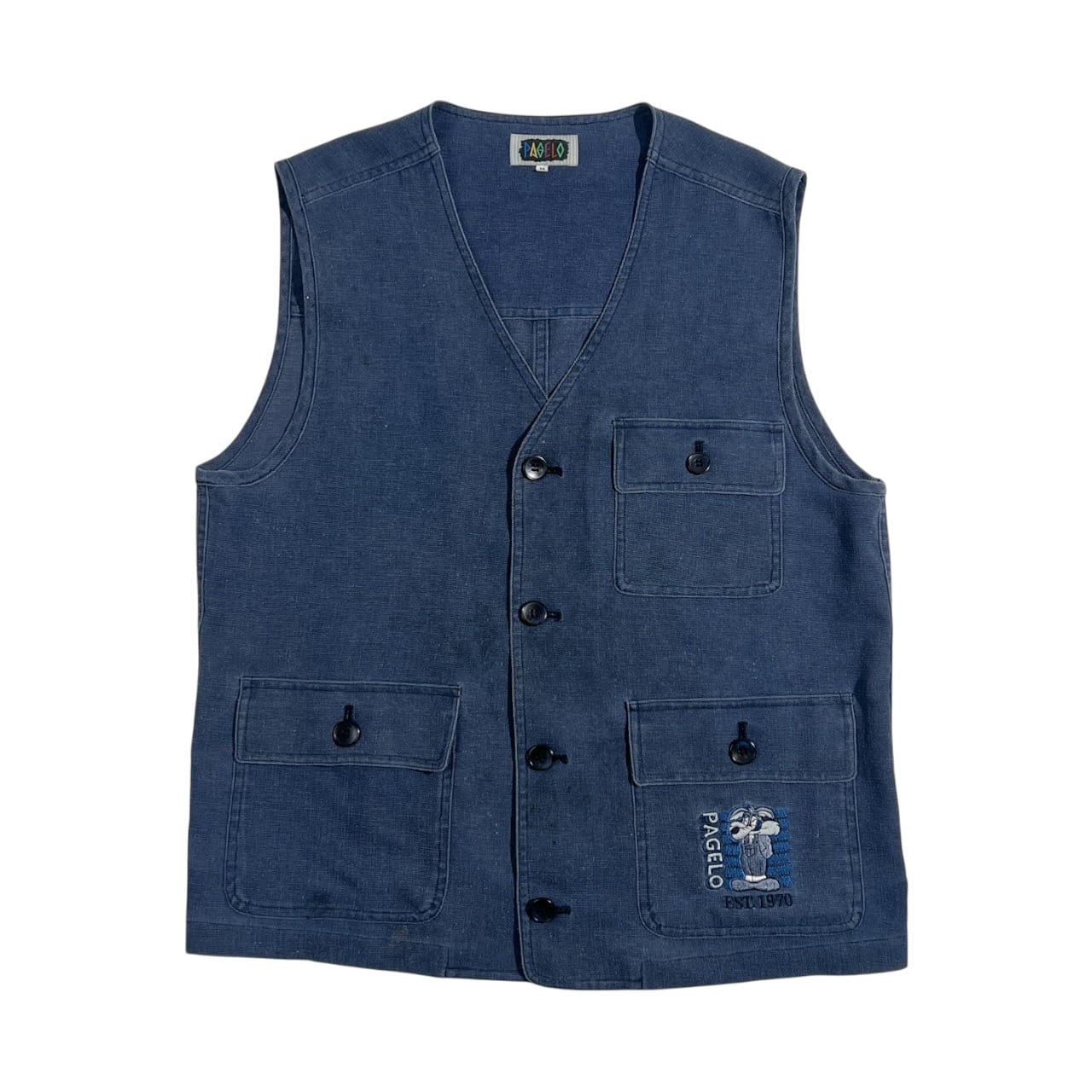 00's~ “Carhartt” Duck Vest SIZE L NAVY 00年代 カーハート ダック