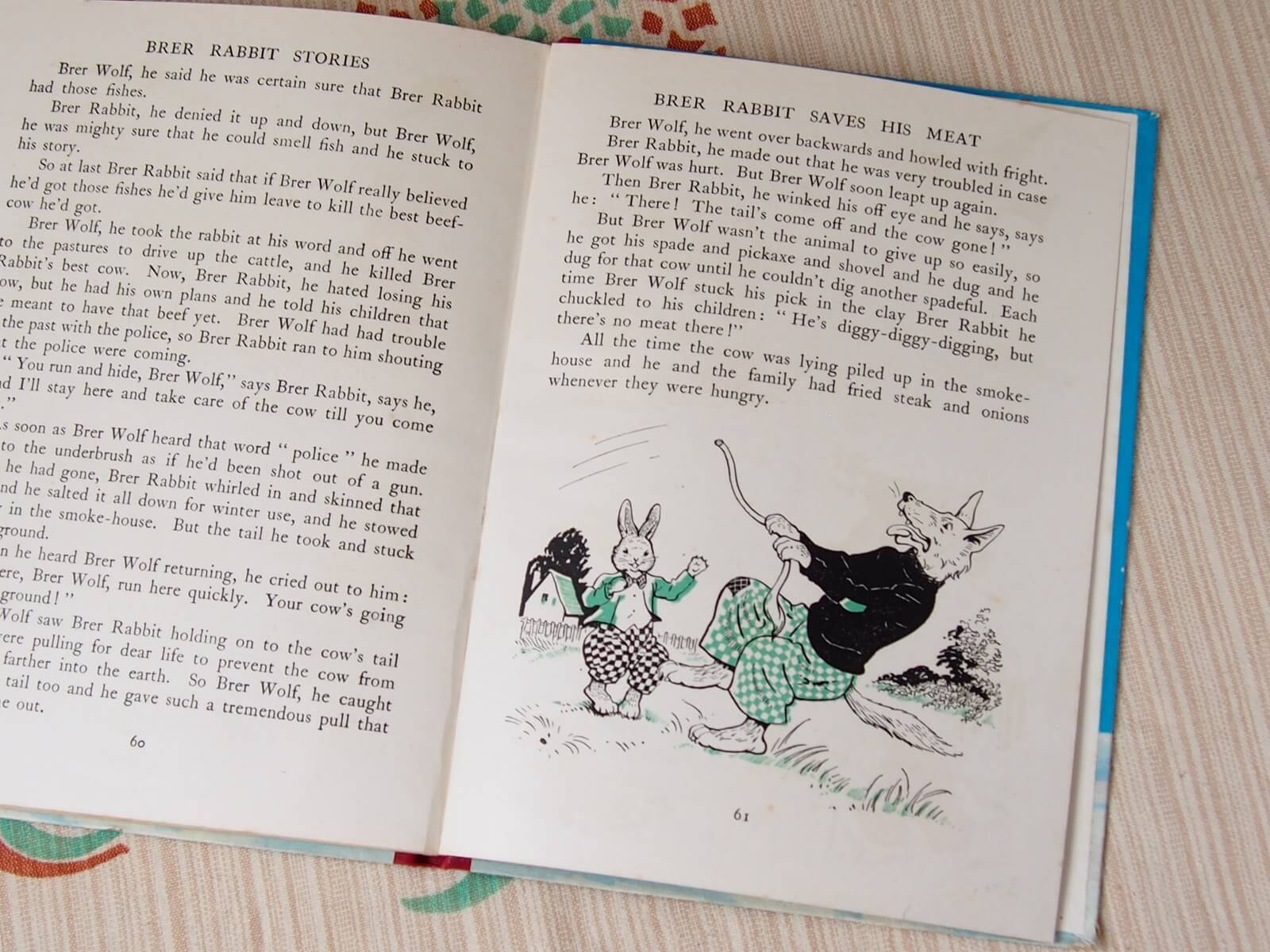 イギリスアンティーク 絵本 児童書 BRER RABBIT STORIES | Bonny Bee