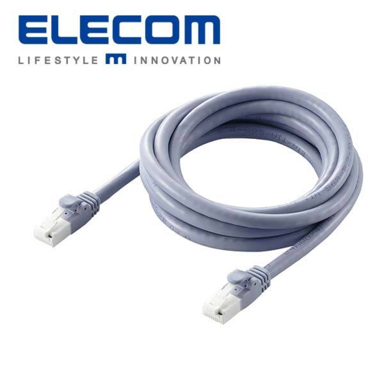 エレコム(ELECOM) LD-GPATBURSシリーズ (ヨリ線 ツメ折れ防止モデル) Cat6a LANケーブル 2m ブルー (LD-GPAT/BU2/RS)