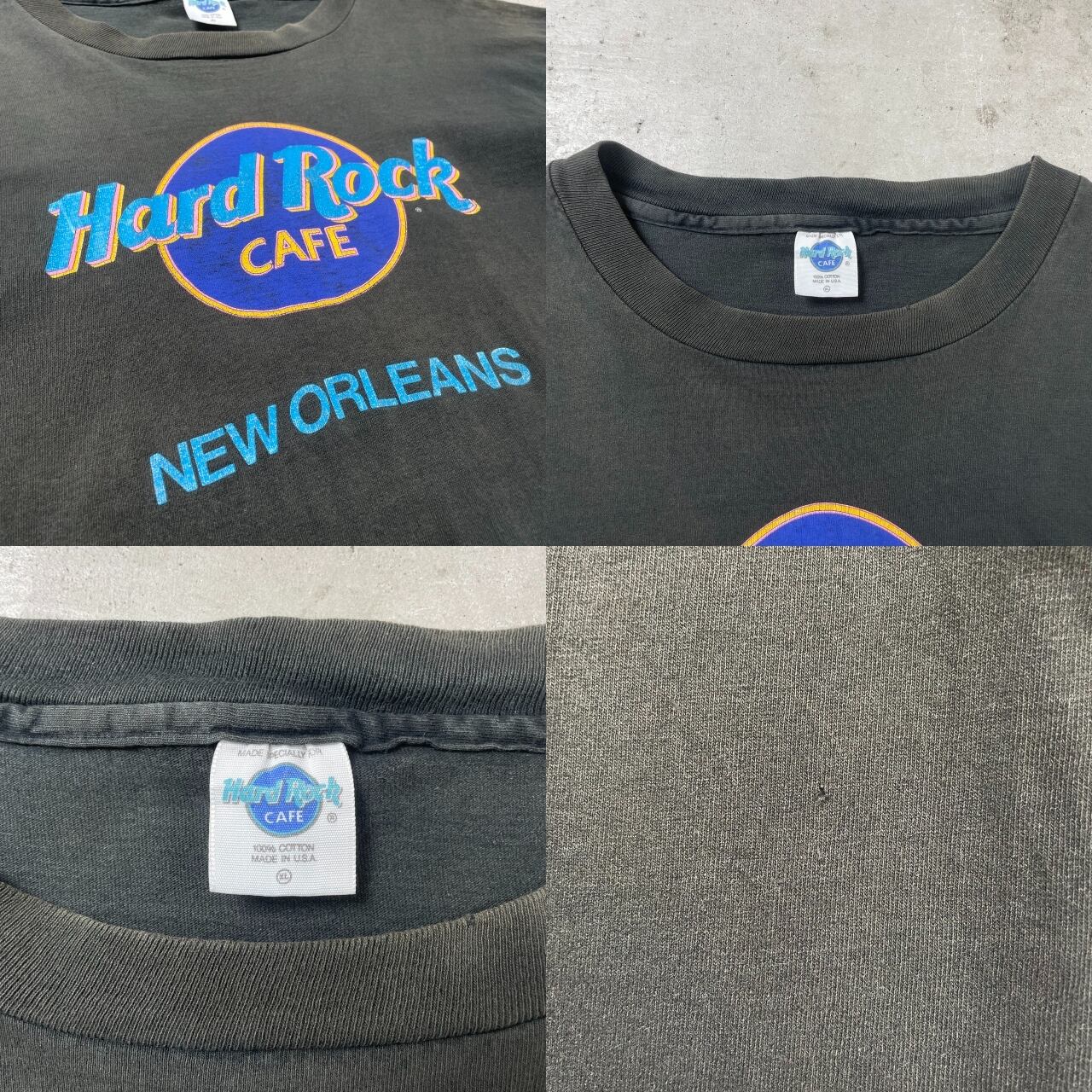 90年代 USA製 HARD ROCK CAFE NEW ORLEANS ニューオーリンズ ハード