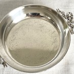 シルバーの小物入れ　リボンのトレー　リュバン　 12otdu25