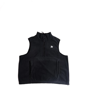 NEVER WASTED / 200century VEST / BLACK