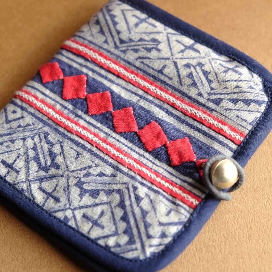 モン族 古布長財布 A | nomadicraft -online store-