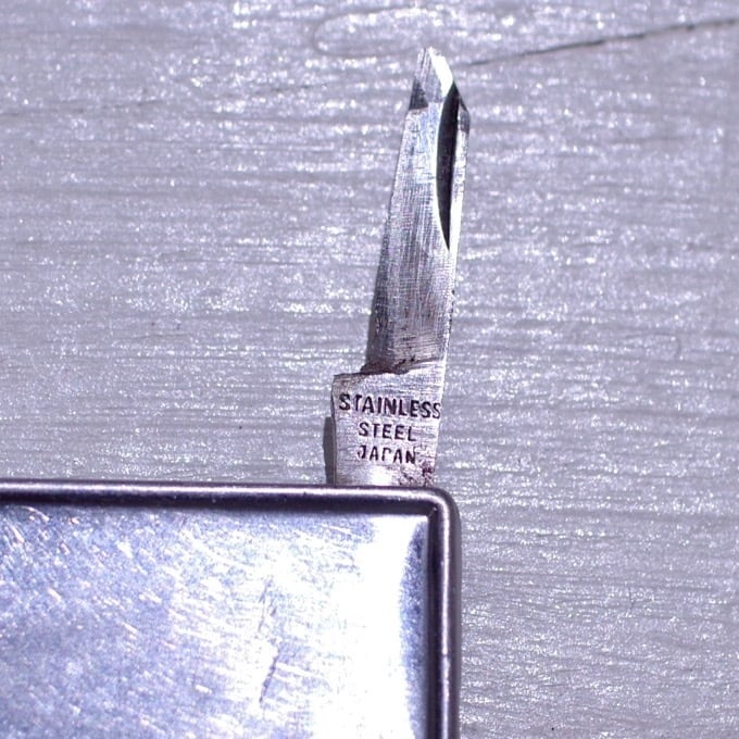 1960s Stainless Steel Money Clip with Tools Made in JAPAN / ツール