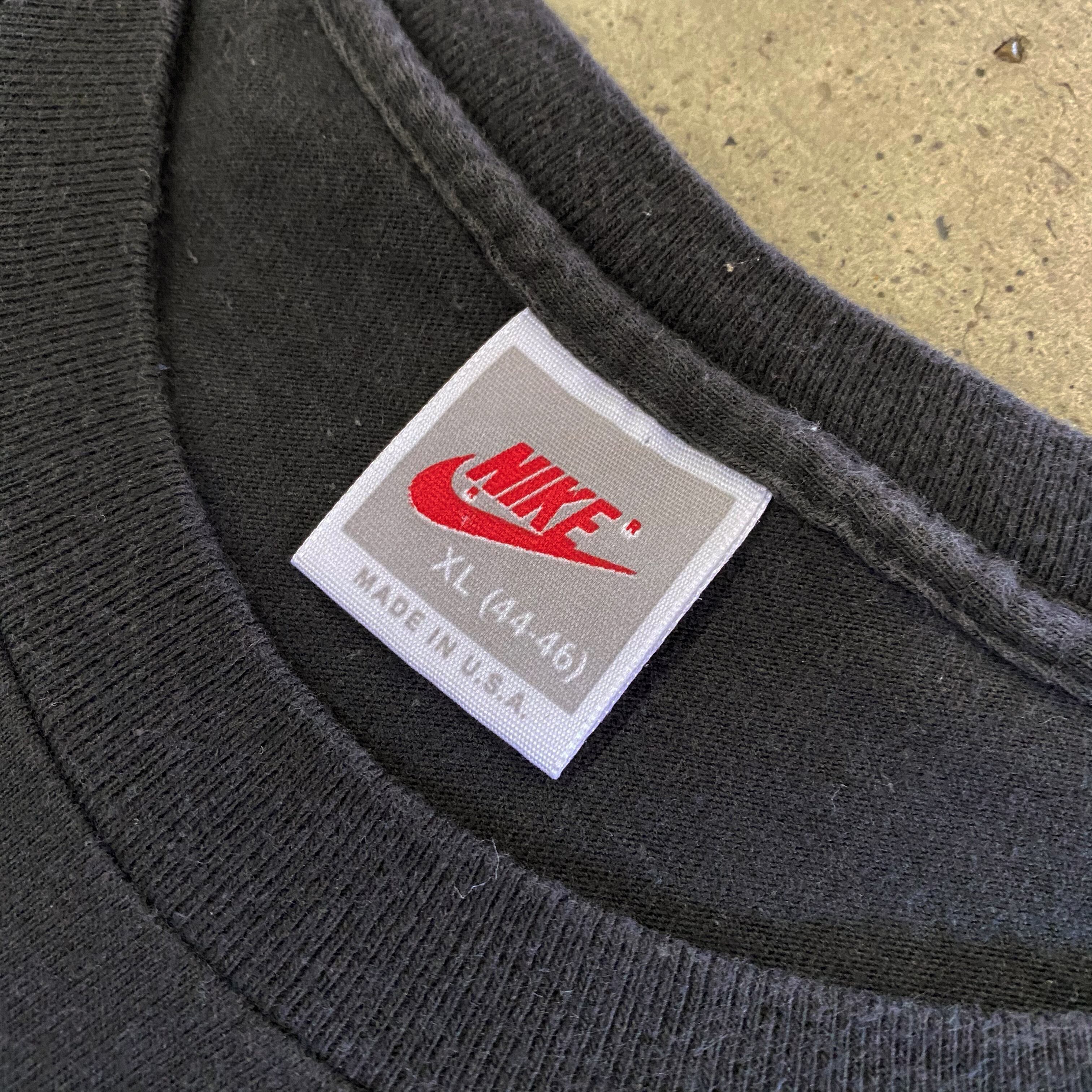 90's NIKE ナイキ  14周年記念Tシャツ 歴代ジョーダンプリント