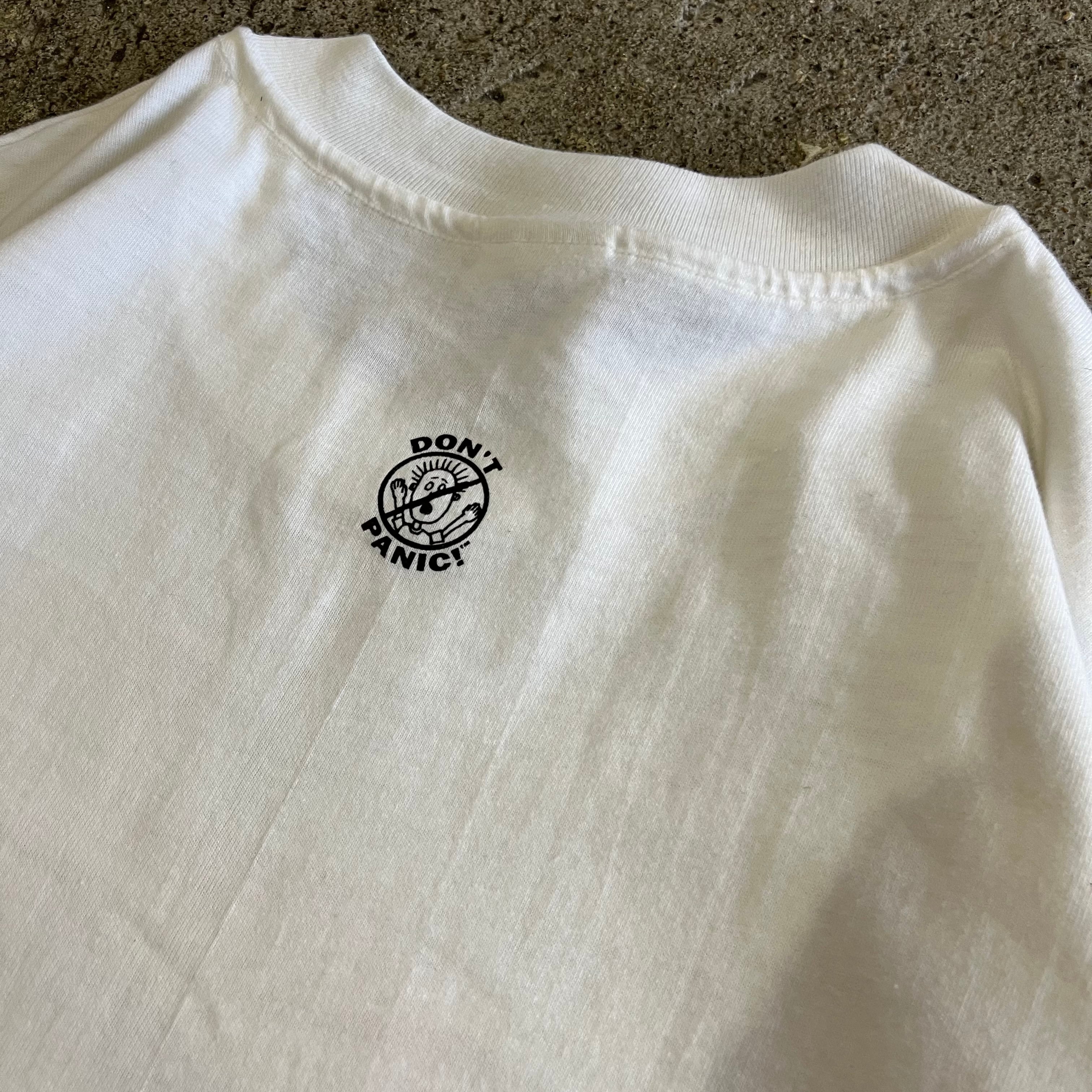 90s USA製DON'T PANICタグロゴTシャツXL VINTAGE