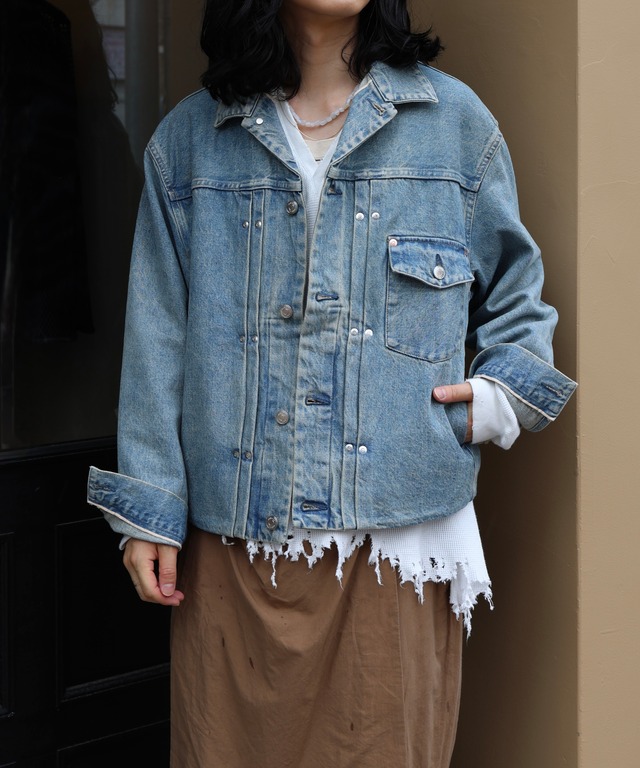 TANAKA / ST-45-DBL THE JEAN JACKET (DUSTY BLUE)