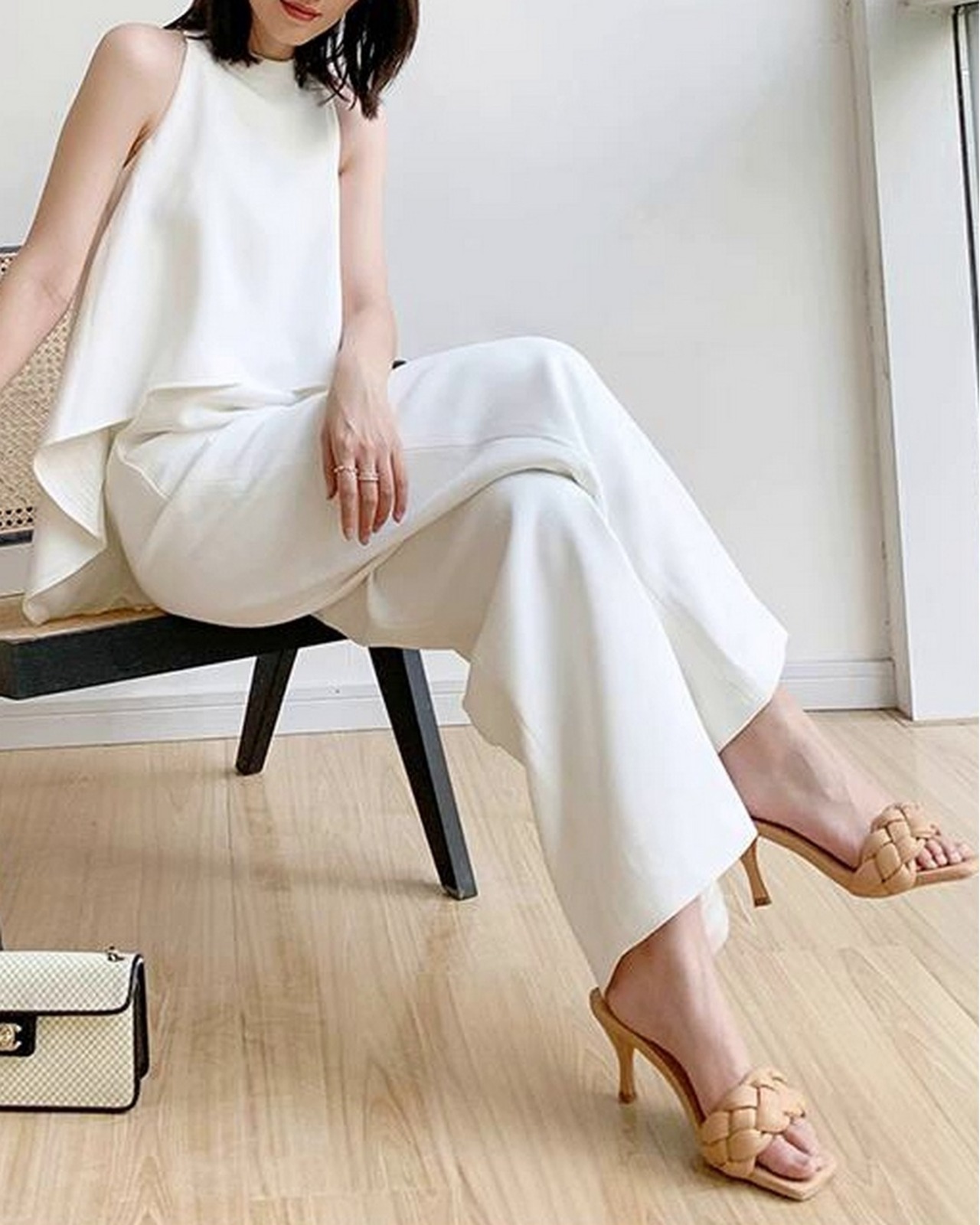 ノースリーブフレア ジャンプスーツ A0321 - 5