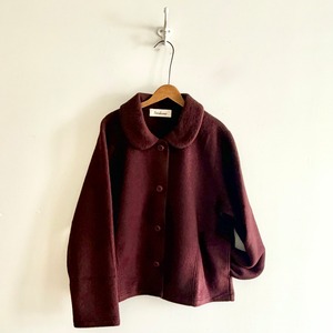C91442 Fleece Round Collar Jacket