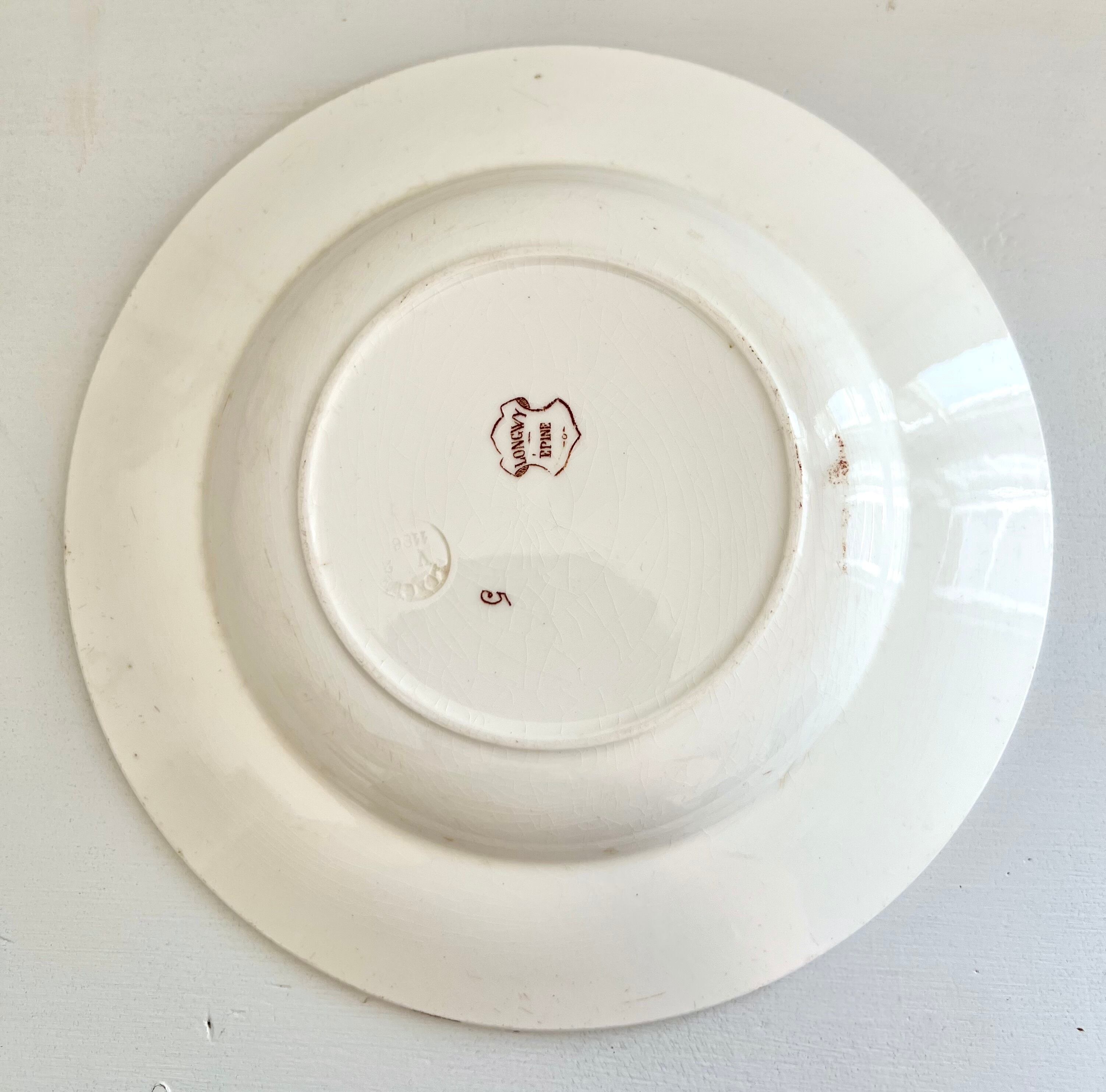 Longwy épine 深皿2 | antiquemanon