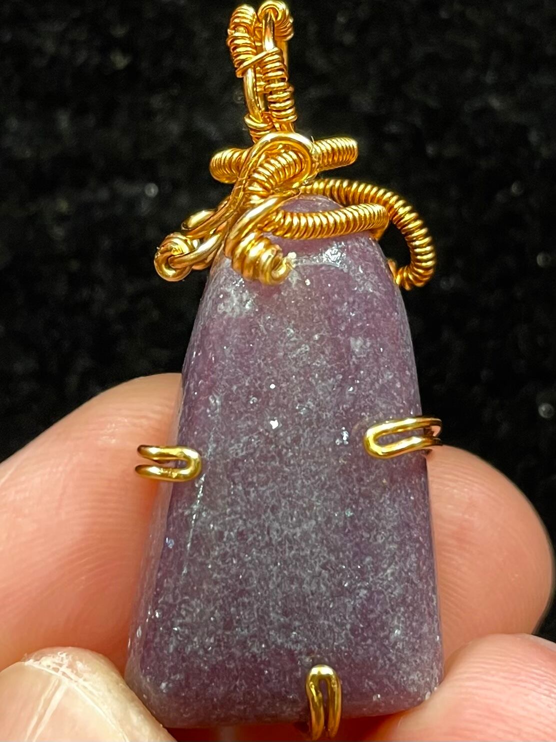 25) 採掘初期「ユーフォラライト44」ペンダントB