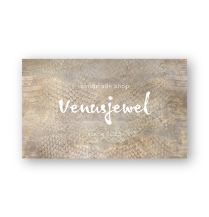 パイソン×ニュアンス ｜ アクセサリー台紙 ｜ cd_00439