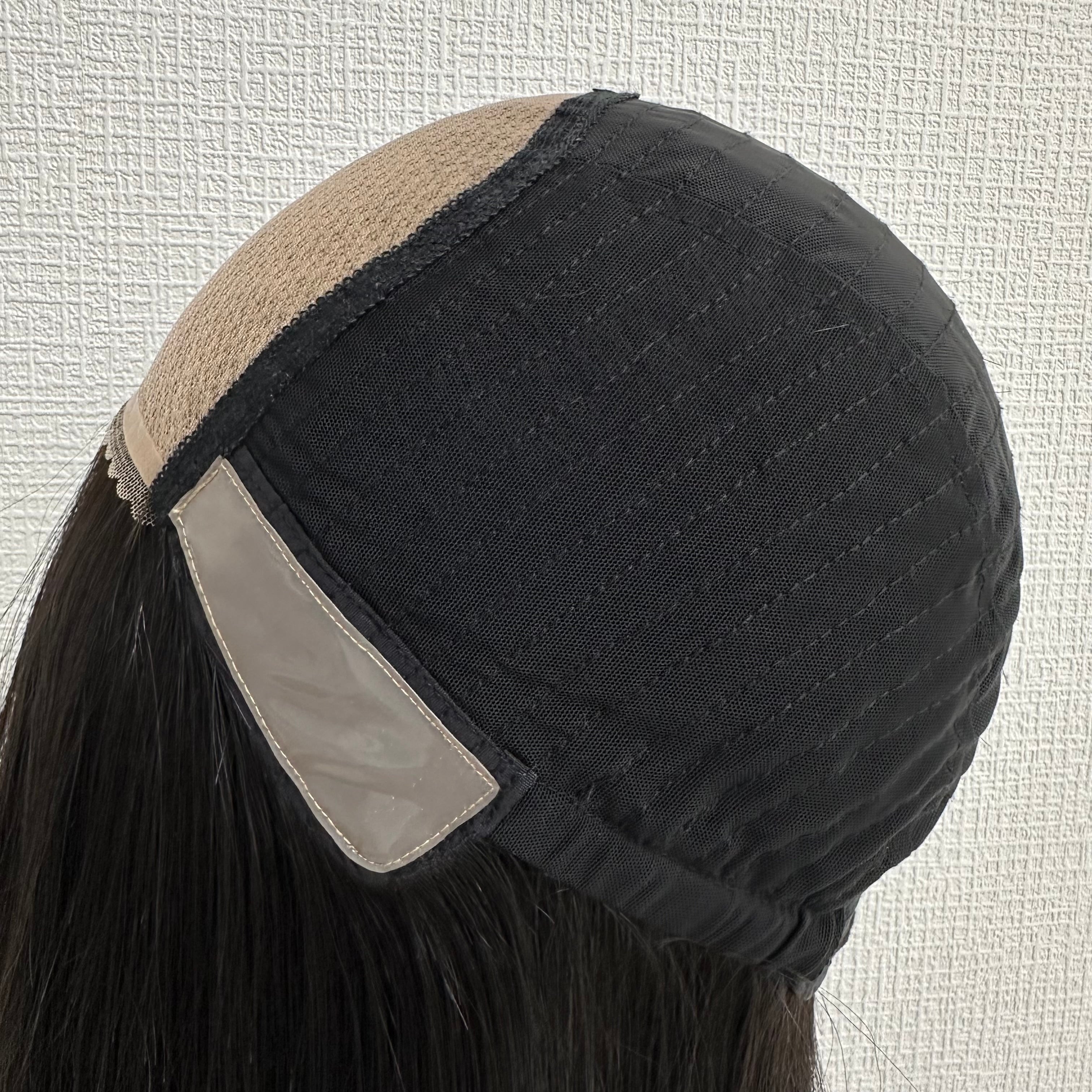 スキンレース生え際(テープ台付き) 商品名:しおり前髪あり/なし
