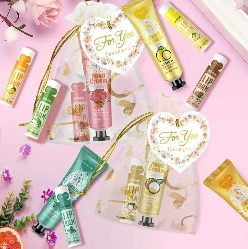 リップバーム・ハンドクリーム・ソープセット 化粧品 アイシャドウ