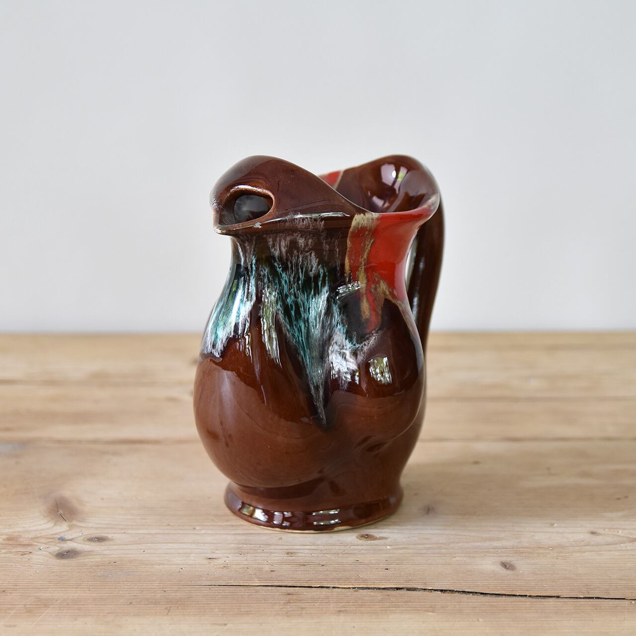 French Water Pitcher Vase (Fat Lava) / フレンチ ウォーター