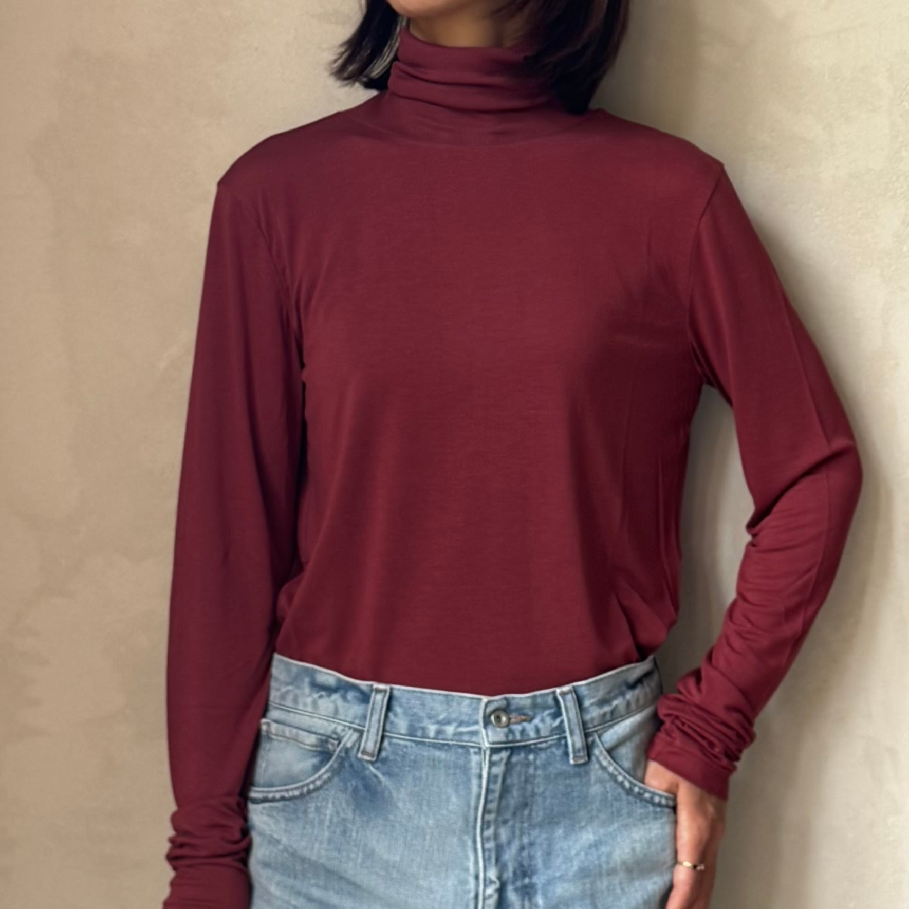 ATON | COTTON WASHI KNIT HALF SLEEVE POLO SWEATER | HJ GALLERY