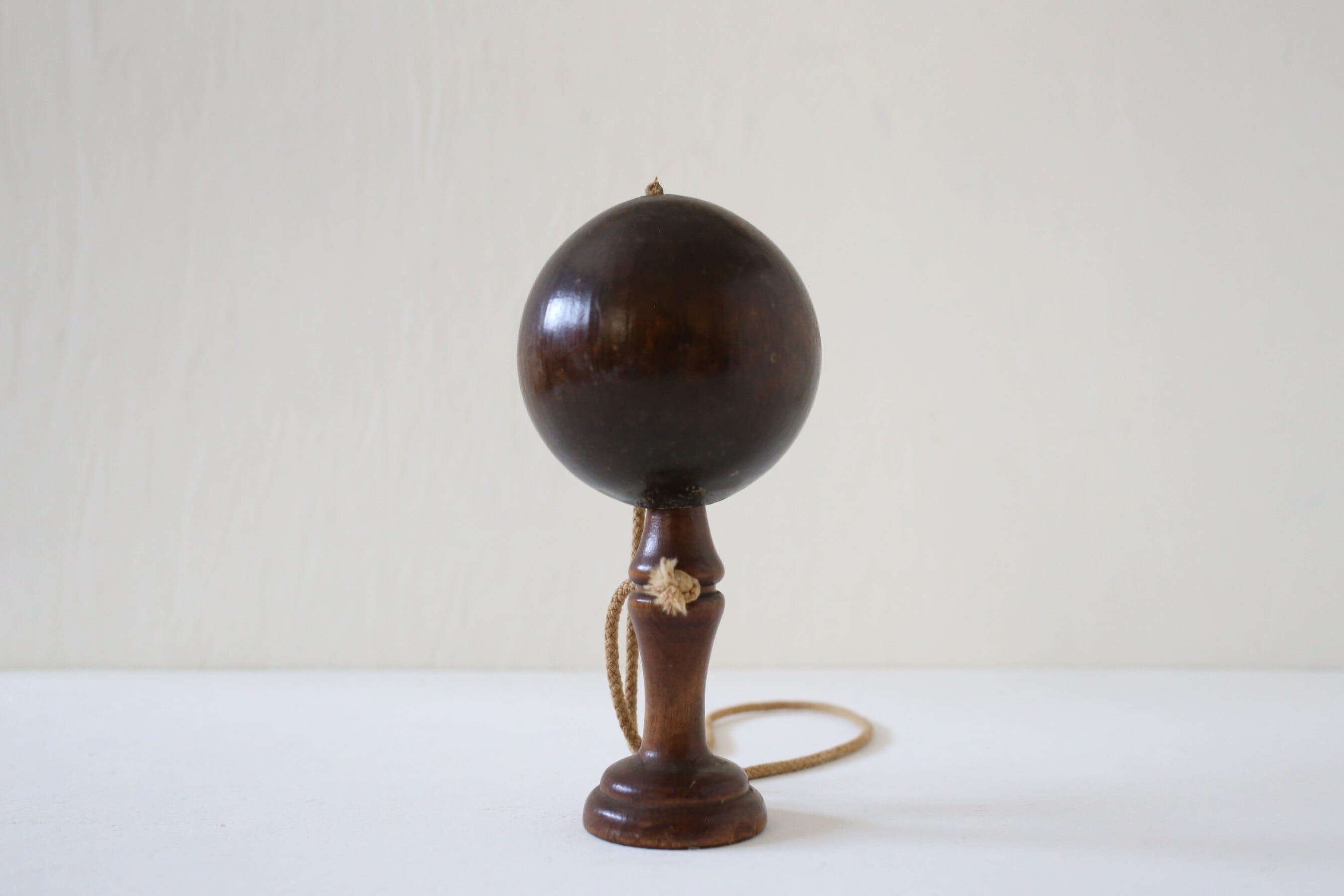フランスヴィンテージ　アンティーク　けん玉 フランス アンティーク ヴィンテージ 『Bilboquet』 ビルボケ けん玉 N