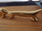 GERMANY Vintage Golden dog object