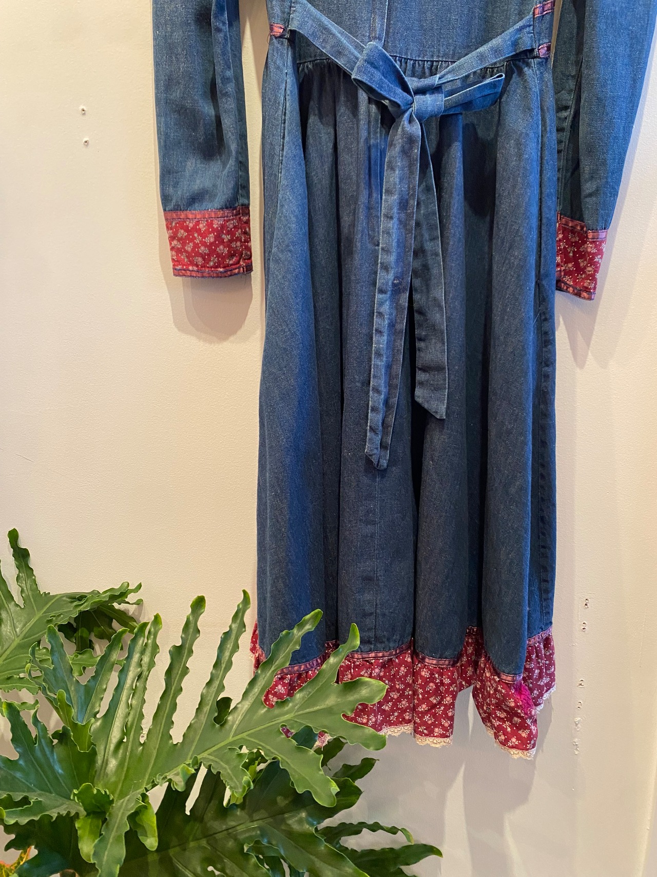 Denims country design dress Made in U.S.A