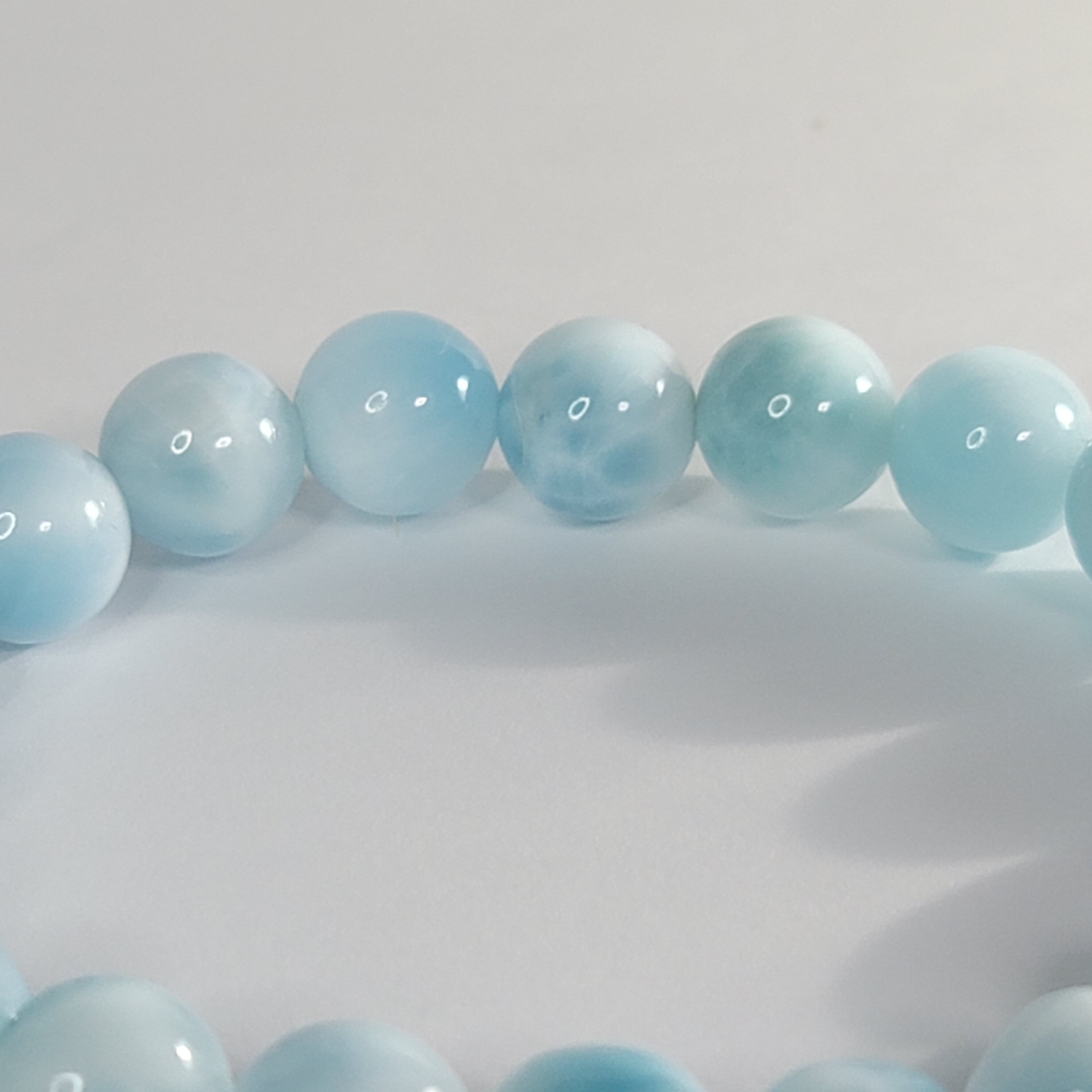 レア！高品質 アイスラリマー 10mm ブレスレット 天然石 | mermaid