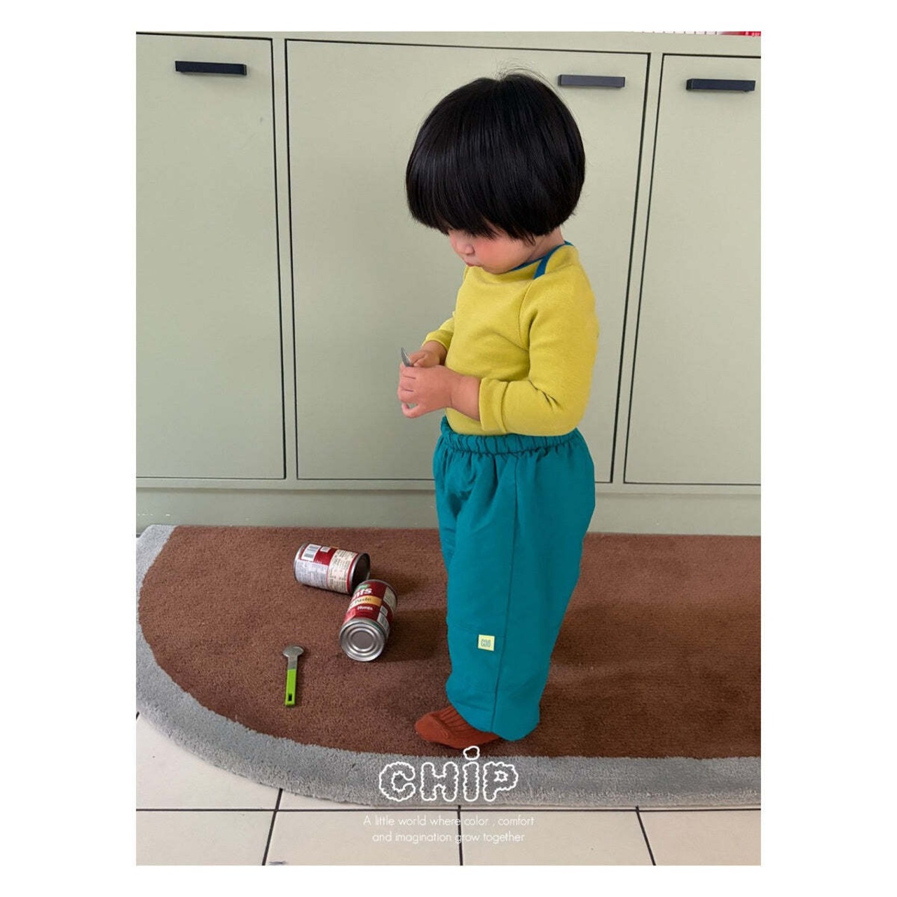 【取寄】CHIP ふわふわパディングパンツ｜冬服｜韓国子供服