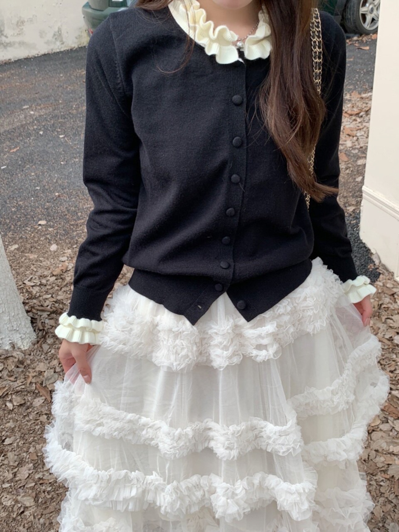 フリルスリーブガーリートップス LK1809