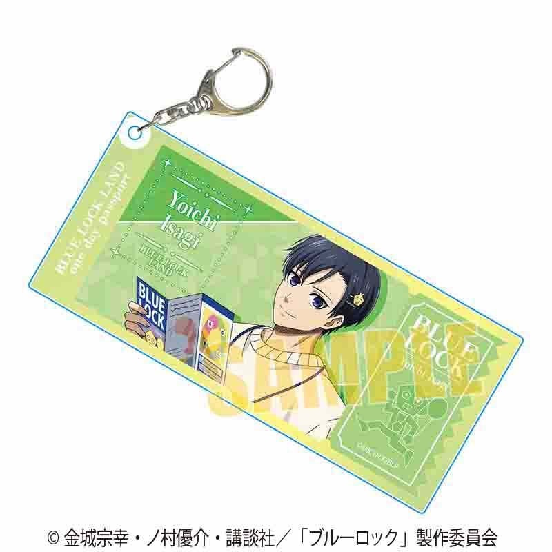 ブルーロック ちょいデカアクリルキーホルダー 潔 世一(Welcome to BLUE LOCK LAND★)
