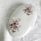 ボンボニエール　オーバル　ボンボン入れ　アクセサリー入れ Limoges リモージュ　白磁 12otdf9