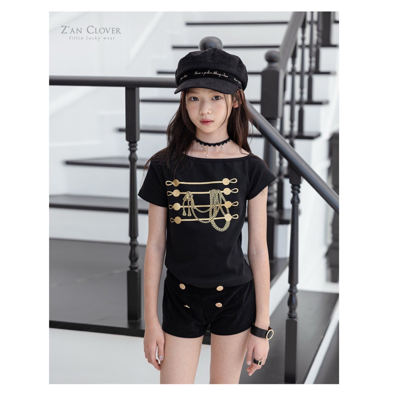 ZAN CLOVER［取寄］gold chain tee 26winter