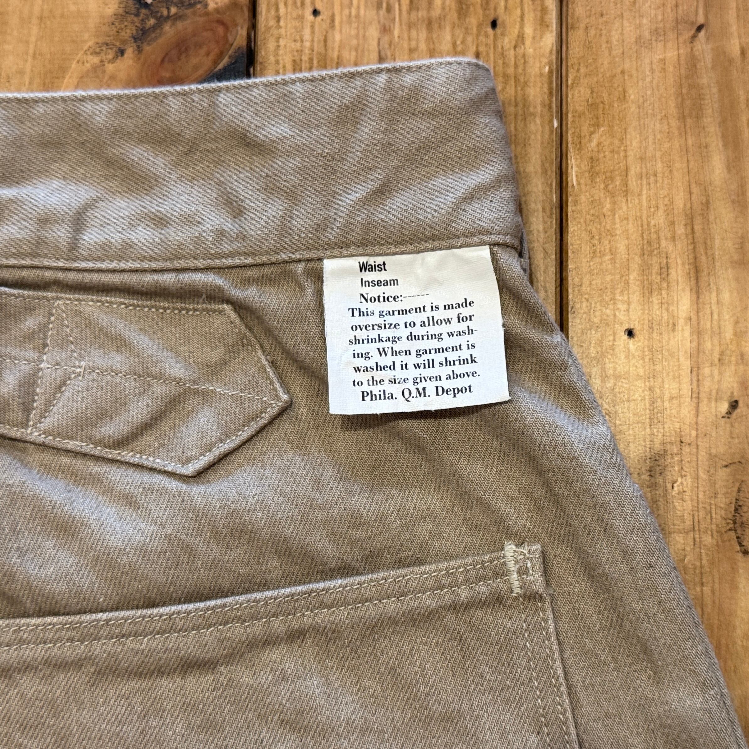 COLIMBO ARMY DENIM PANTS 