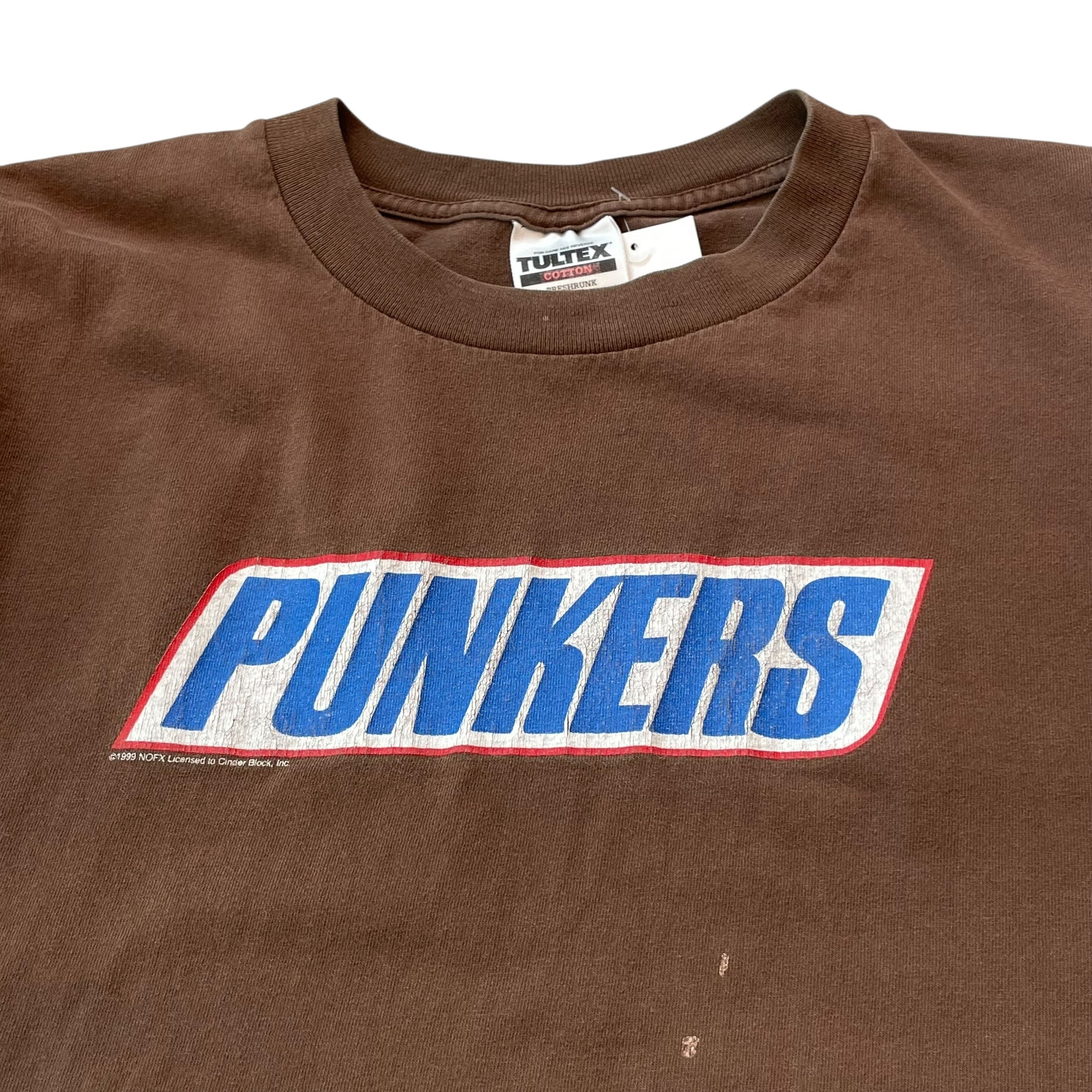 NOFX PUNKERS バンドT スニッカーズパロディ 1999s NOFX 