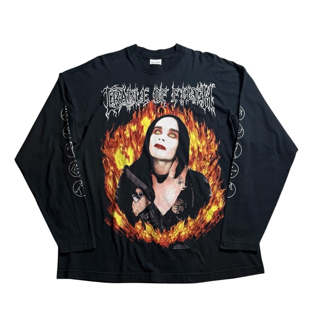 vintage 1999’s CRADLE OF FILTH long sleeves music tee