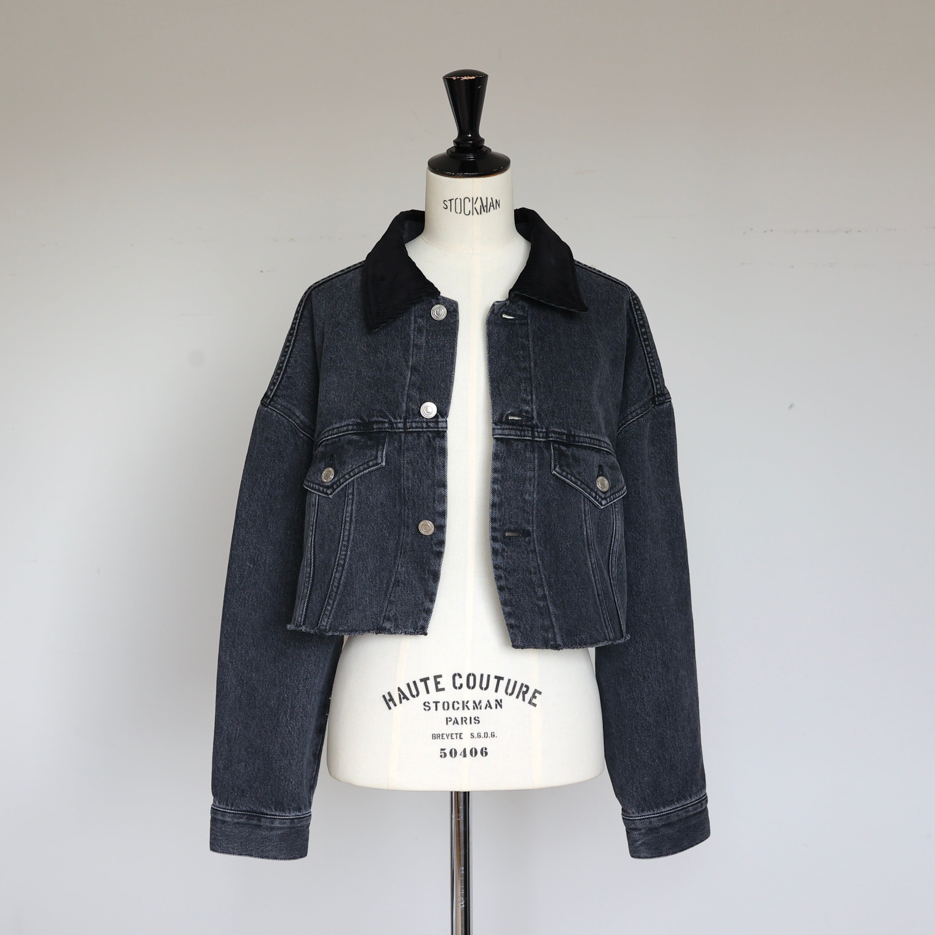 GPST-601 Cropped Denim Jacket ジプソフィア GPST-601 Cropped Denim Jacket | gypsohila