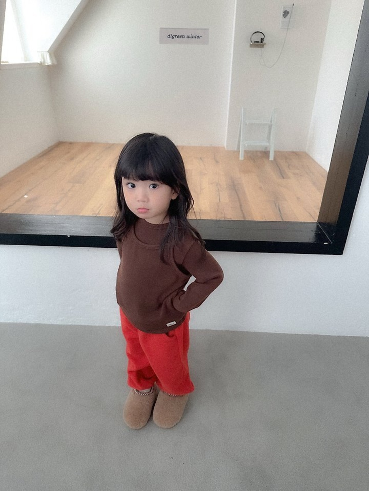 〖取寄〗韓国子供服 / 26winter / Digreen / ソボロパンツ / キッズ / 冬服 *S~2XL*
