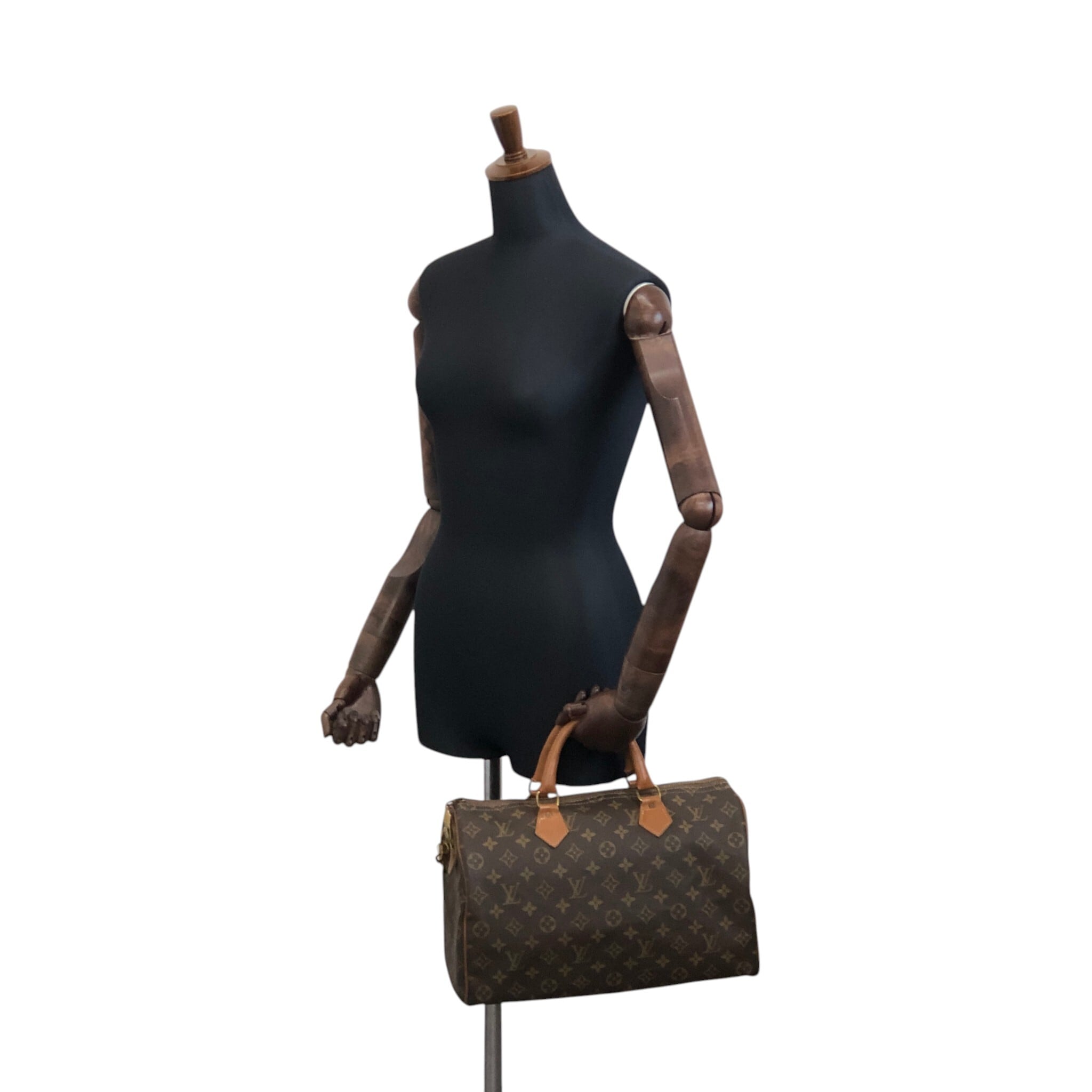 LOUIS VUITTON ルイヴィトン スピーディ35 モノグラム ハンドバッグ