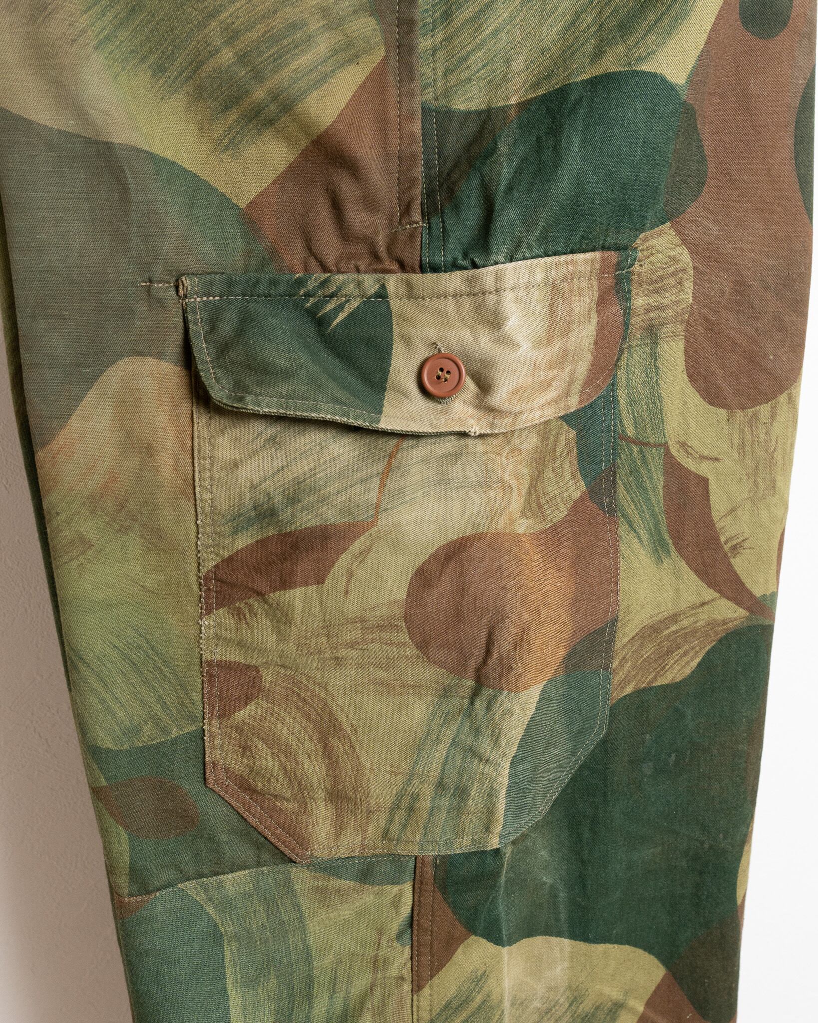 Belgian Army 50's Brushstroke Camouflage Trousers 