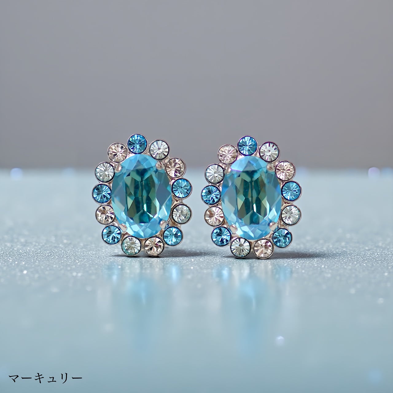 プラネットキャンディ オーバルイヤリング | MAKI NUMOTO (マキ ヌモト