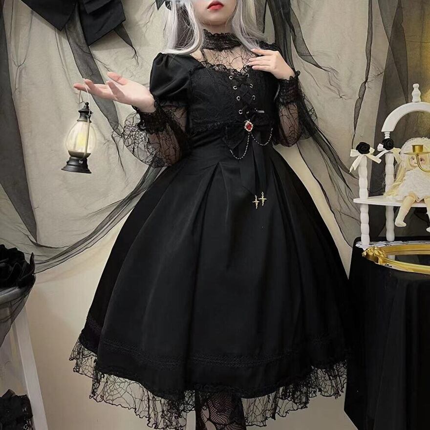 ゴスロリ　まとめ売り SEASONZ ゴスロリ ケープ ガーリー 甘め ゆめかわ | ロリータ