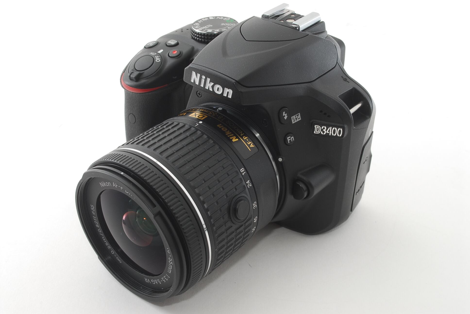 ピッカピカの新品❤️黒❤️スマホ自動転送❤️Nikon D3400 レンズキット