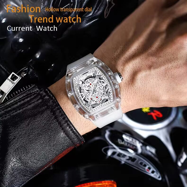 自動巻き 腕時計 機械式スケルトン KIMSDUN ブランド