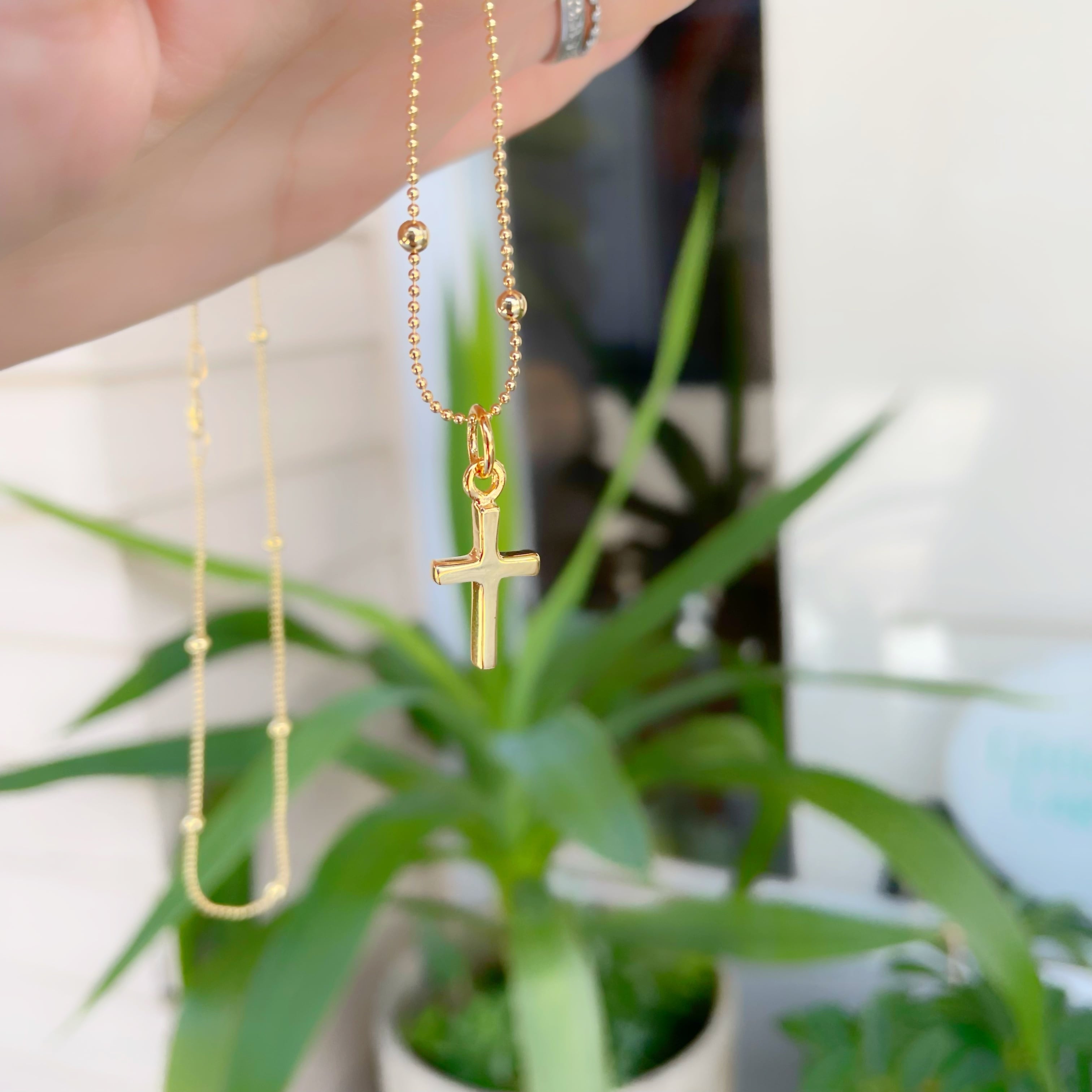 Gold Coating クロス ステーションネックレス | 【公式通販】鎌倉の