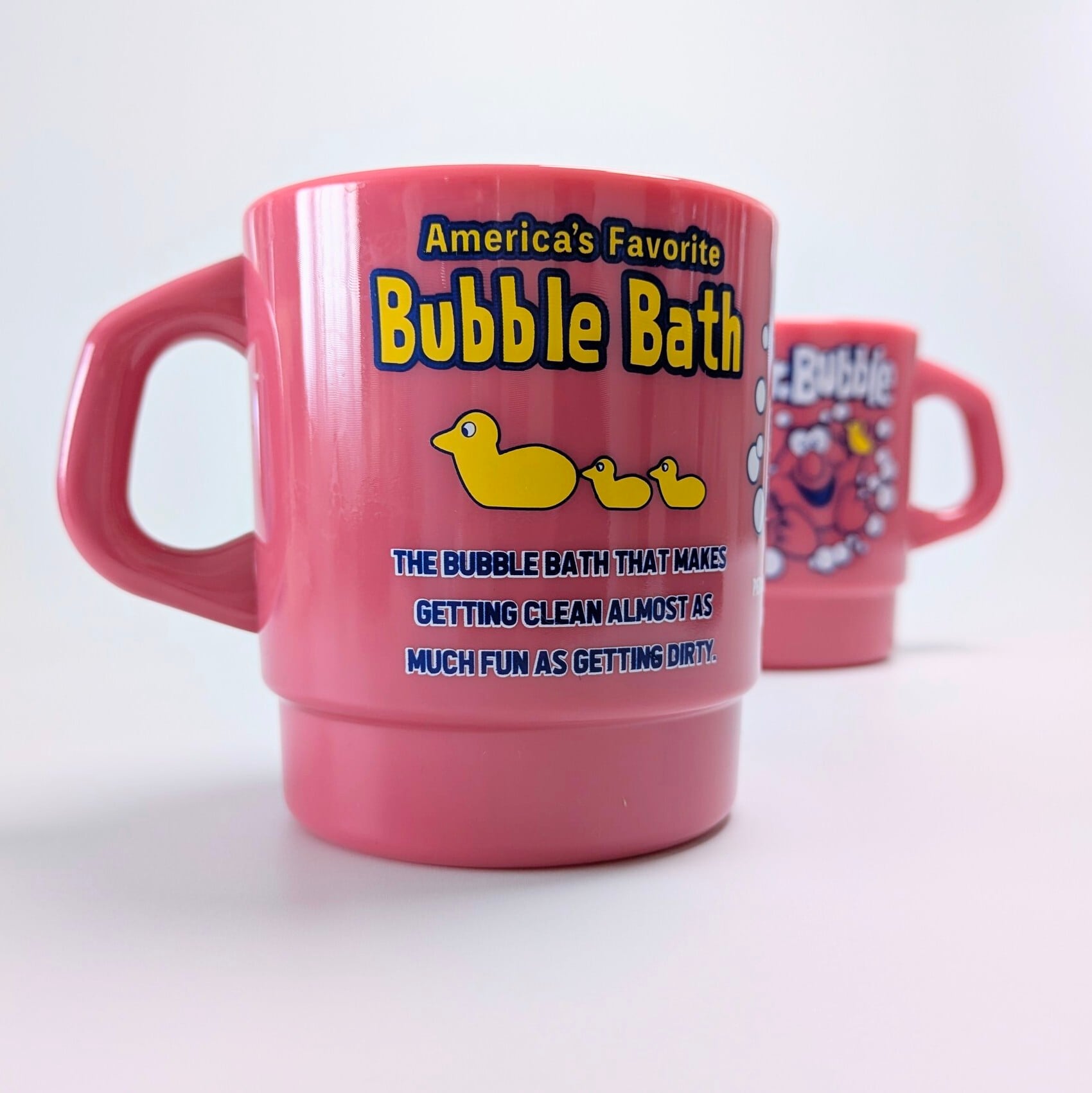 【 STACKING MUG ( スタッキングマグ ) 】 Mr.Bubble(ミスターバブル) / プラカップ / MUG / ミルキーマグ / 積み重ねられるマグ〚アメリカン雑貨 アメトイ〛